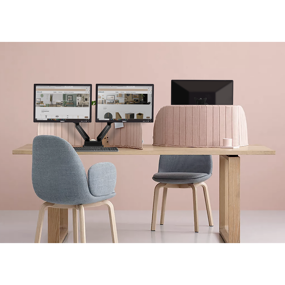 Bras écran simple avec vérin à gaz VALIO