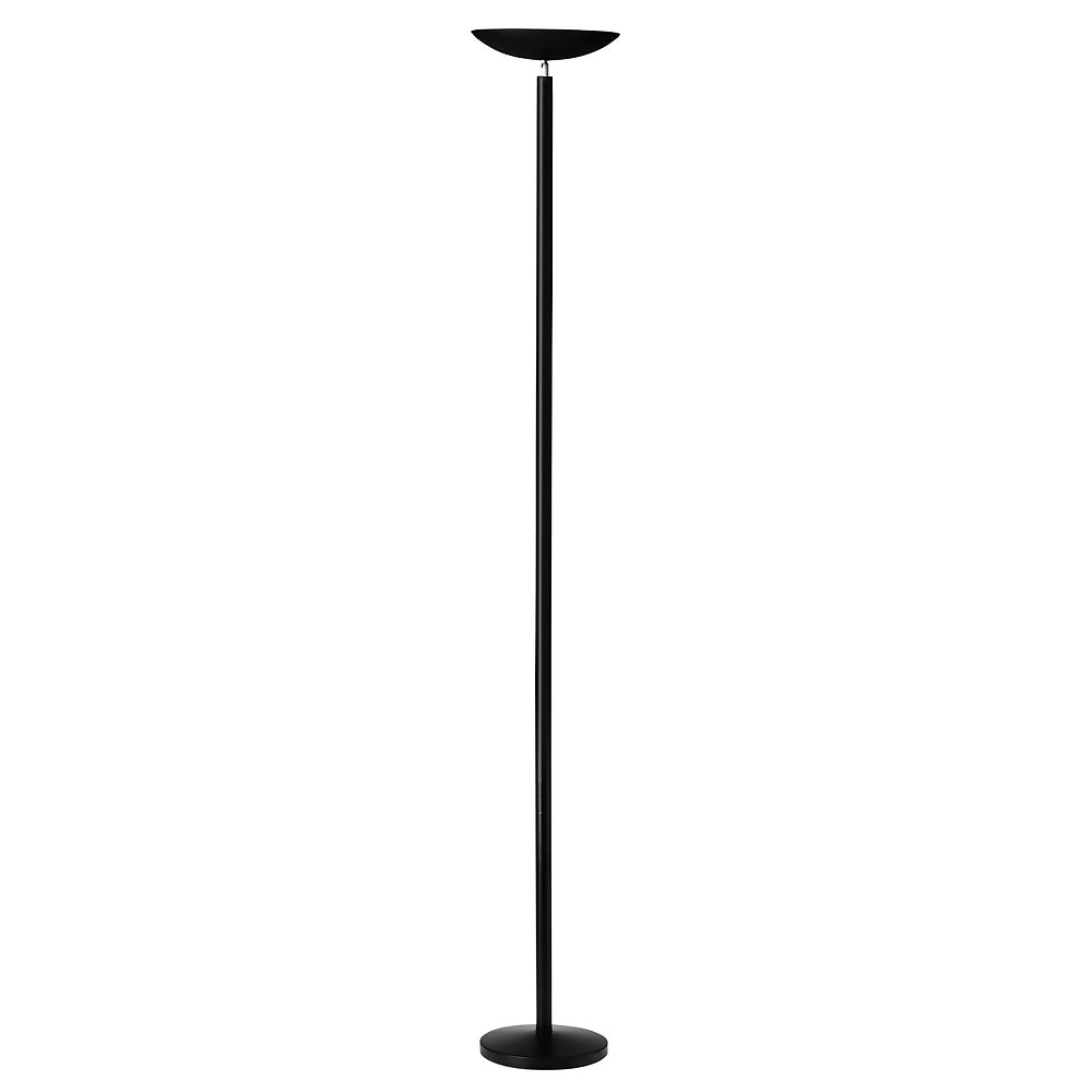 FIRST LED lampadaire à éclairage indirect noir