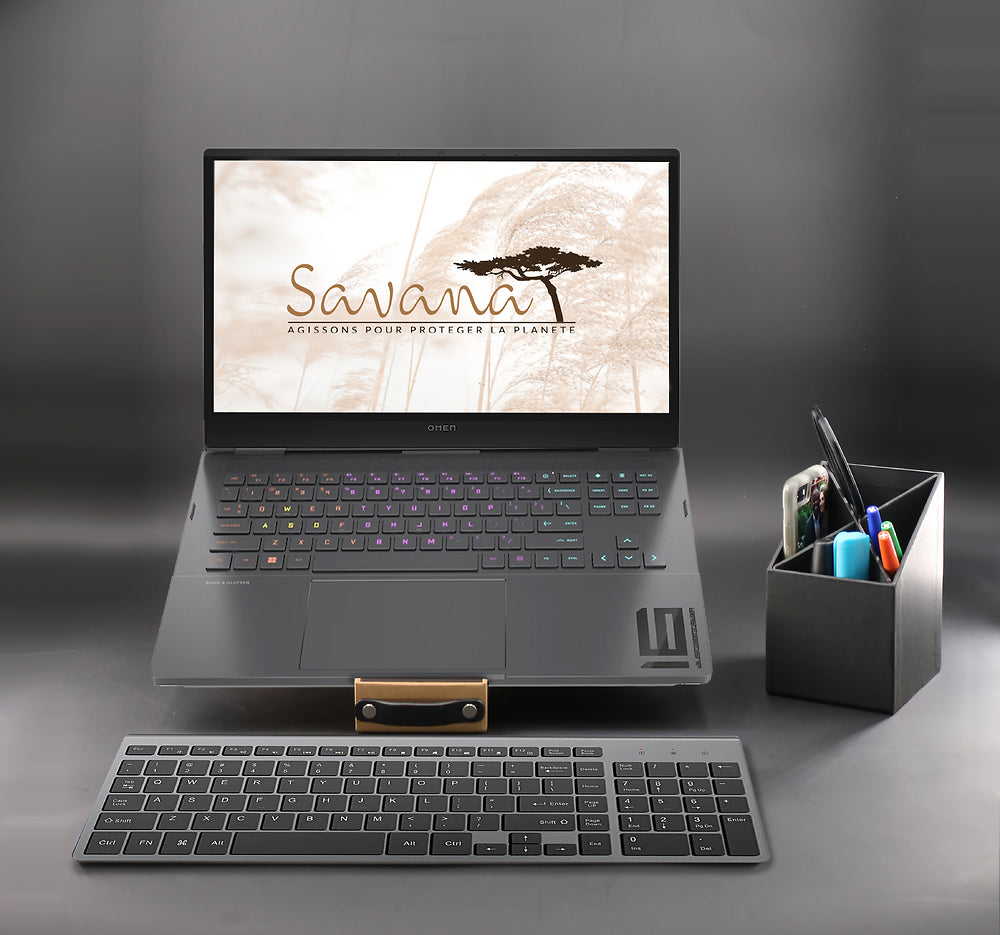 Organisateur de bureau mobile SAVANA 100% carton recyclé