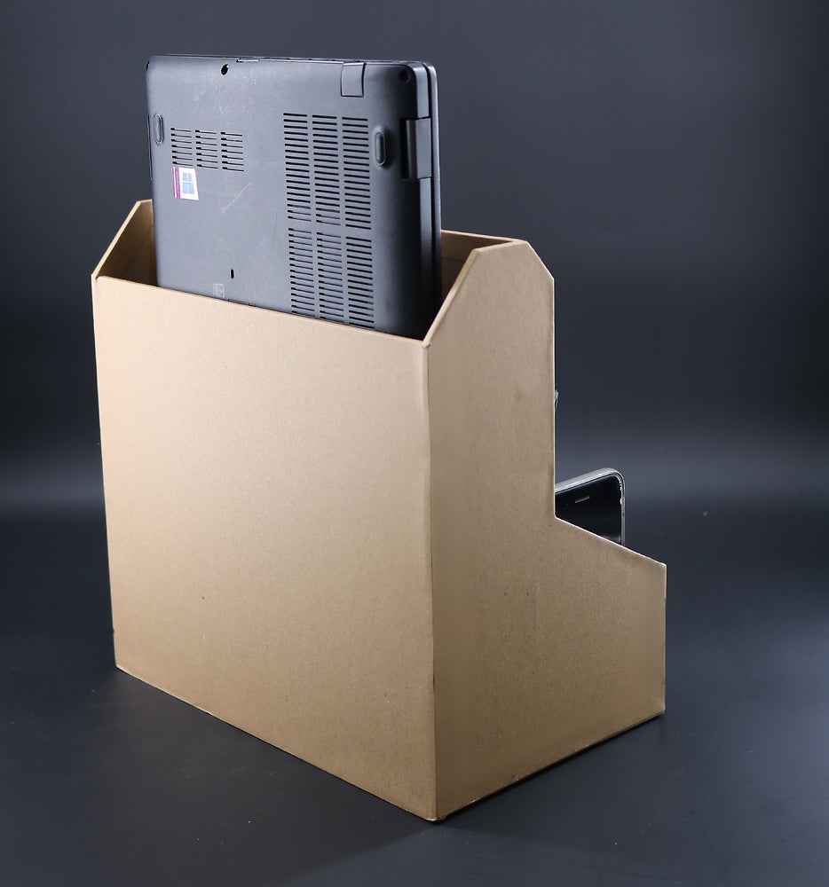 Organisateur de bureau mobile SAVANA 100% carton recyclé