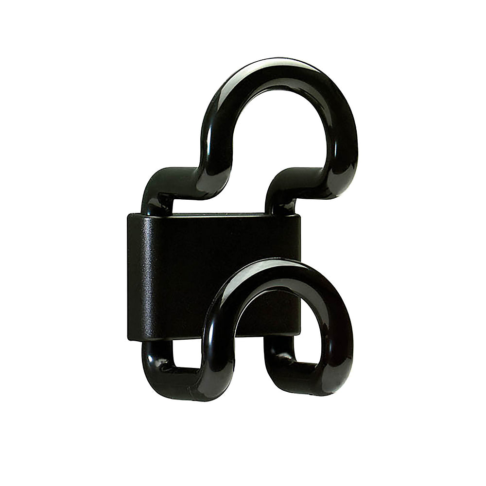 FIL patère double noir