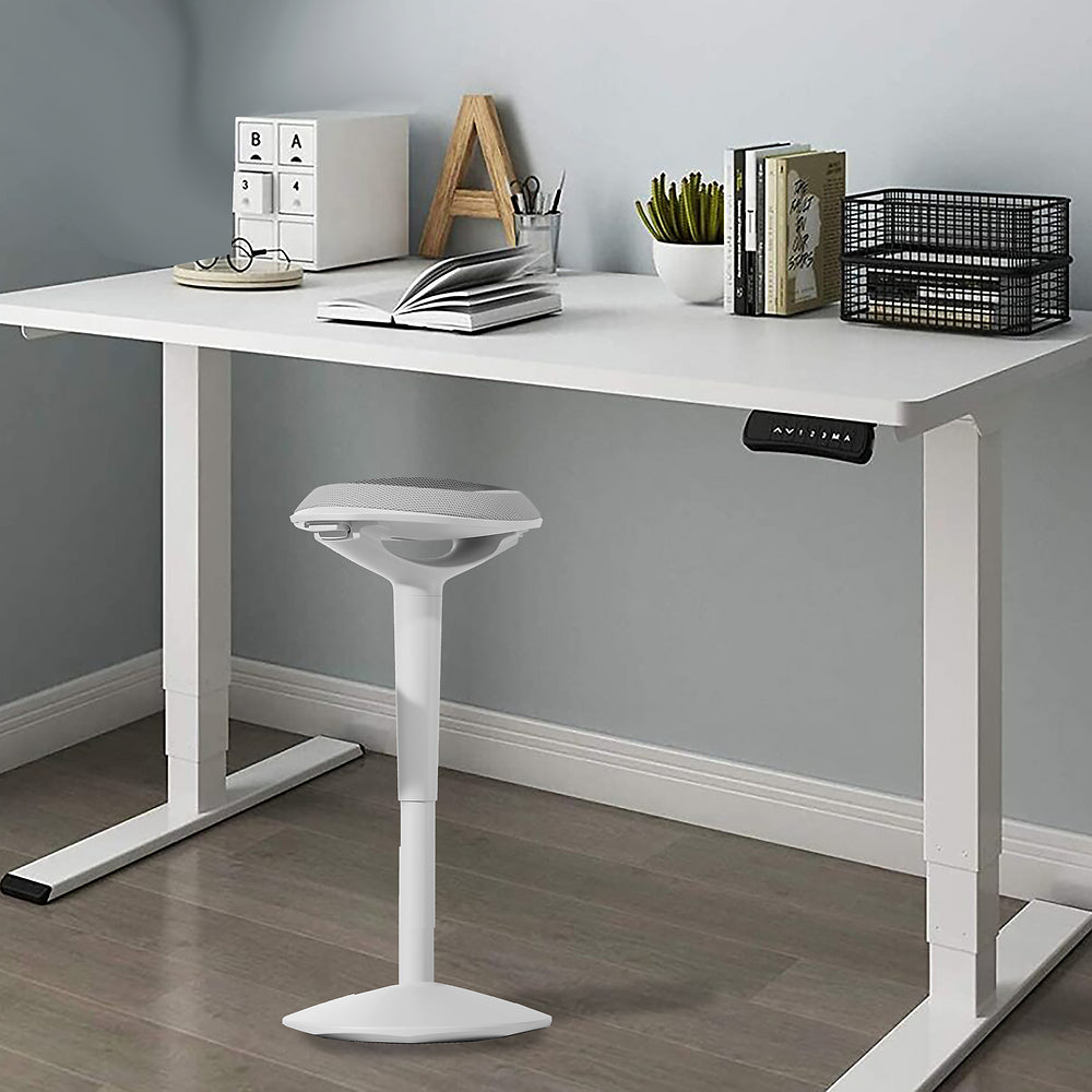 ERGO BOOST assise ergonomique blanc/gris