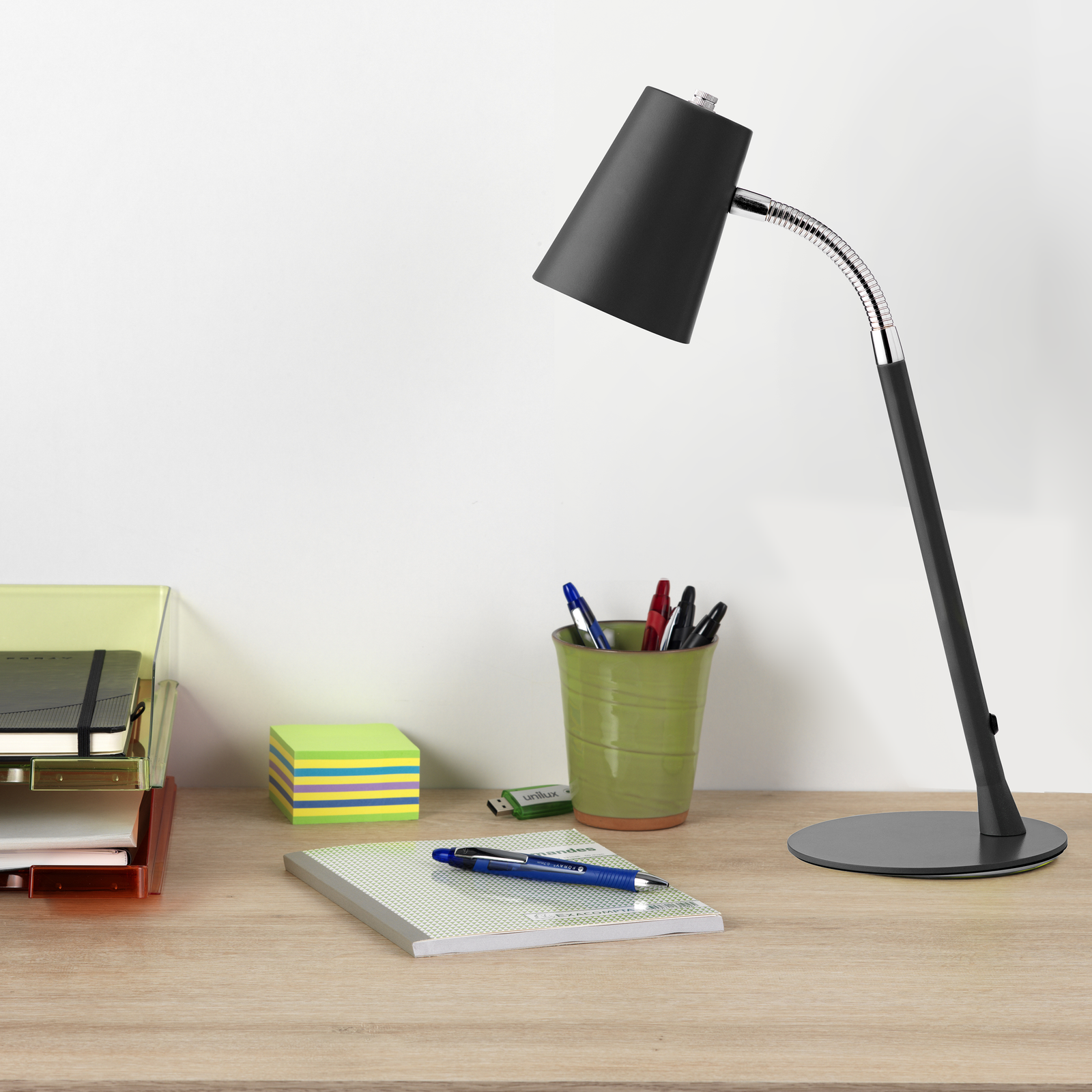 FLEXIO 2.0 lampe design LED noir