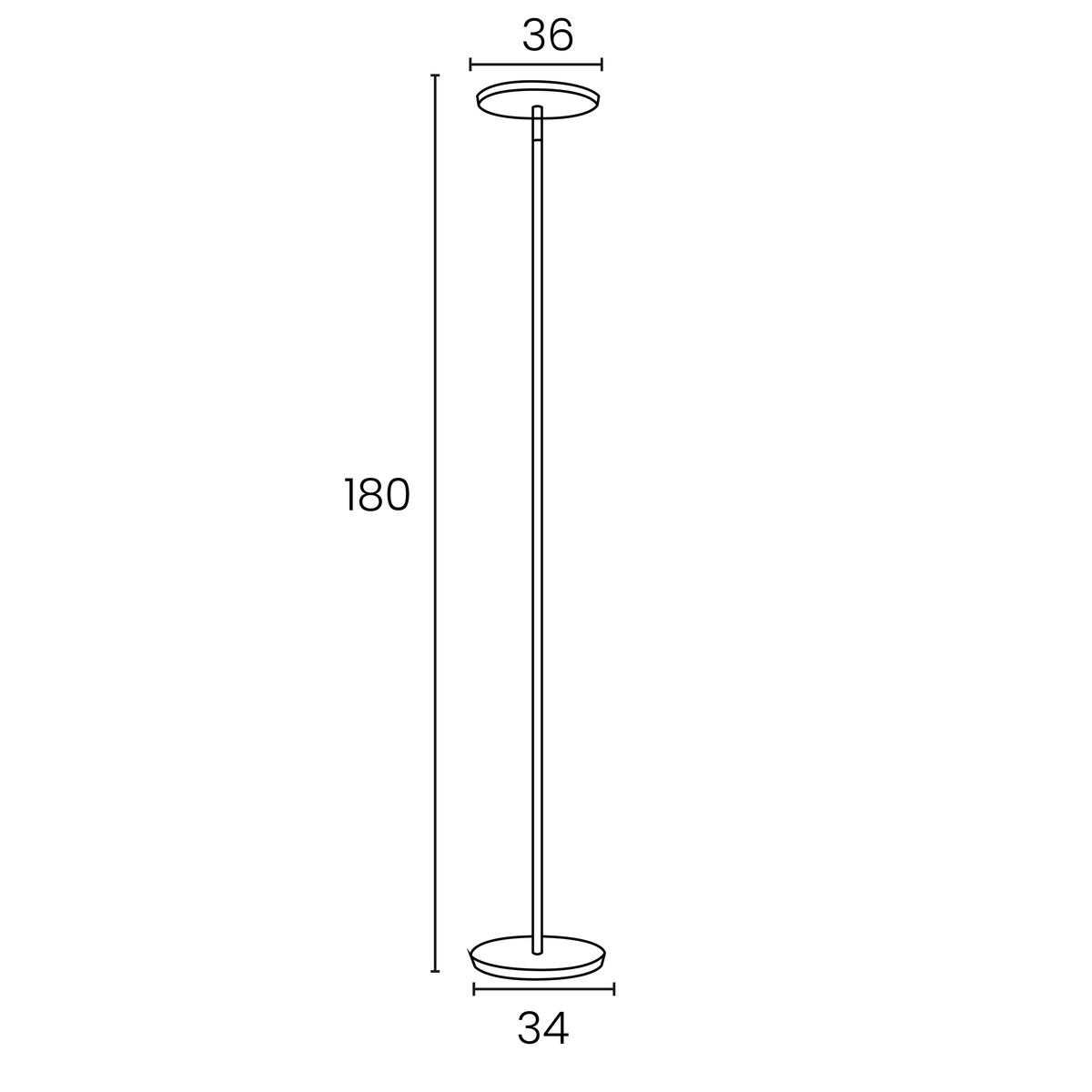 Lampadaire LEDDY