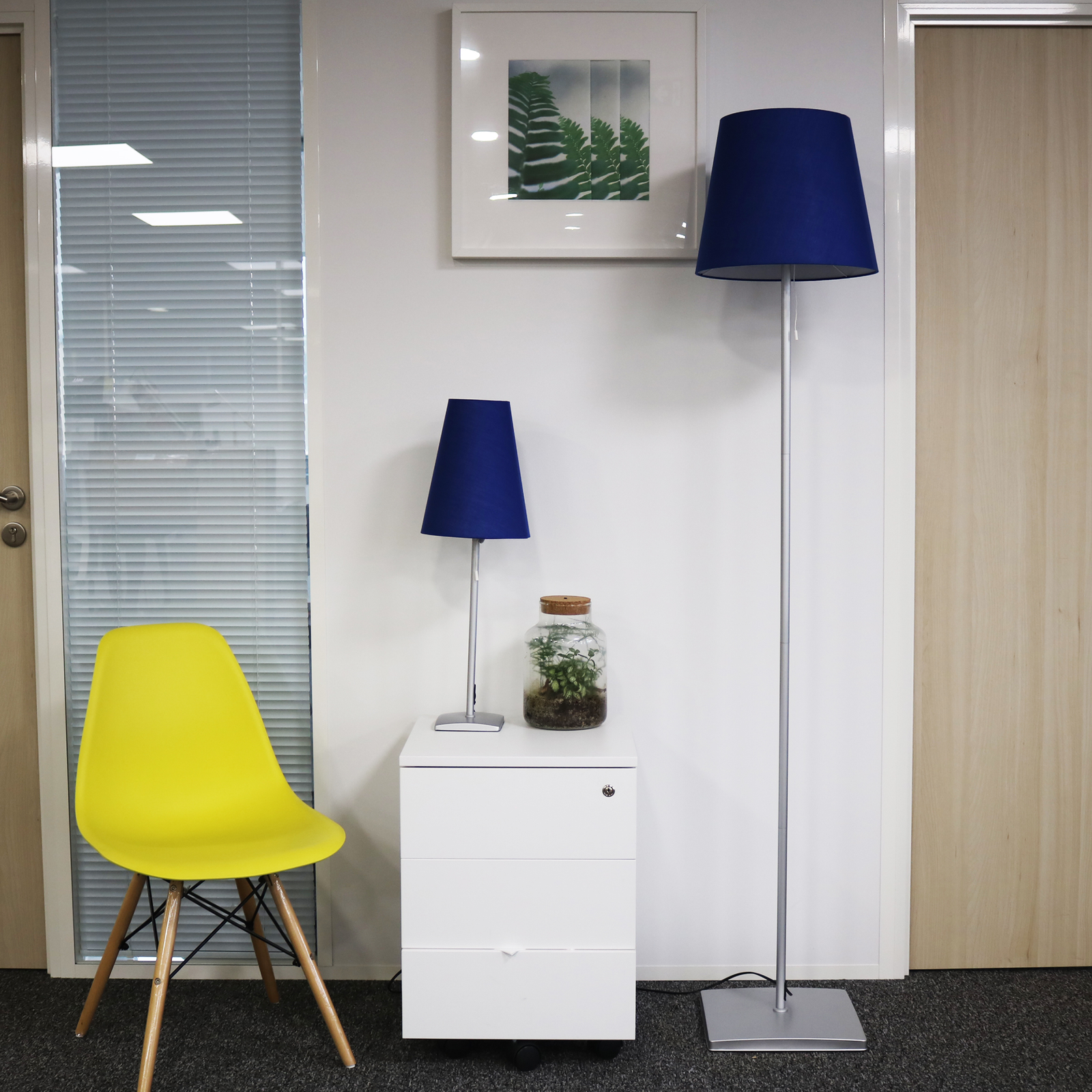 LAMPE LUMI bleu