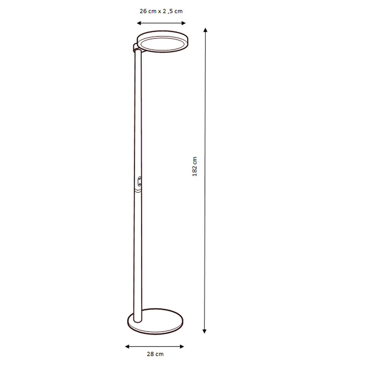 Lampadaire OPUS