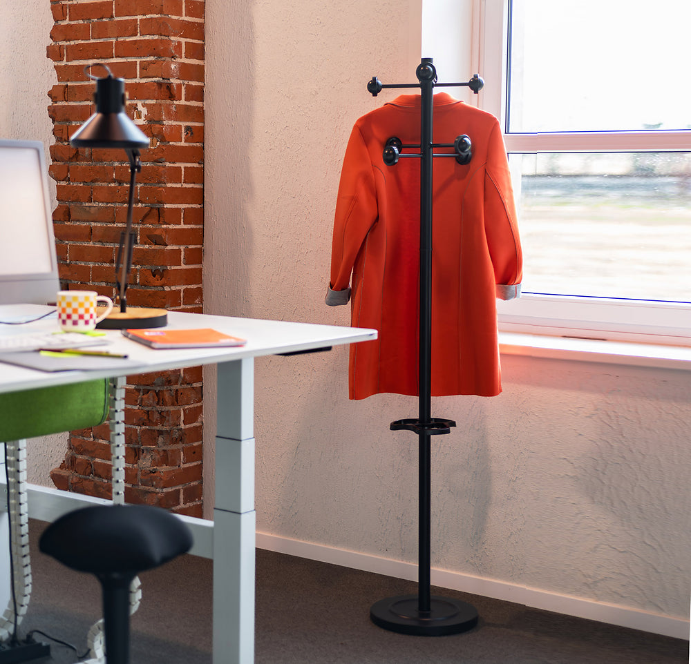 ACCUEIL porte-manteau design noir