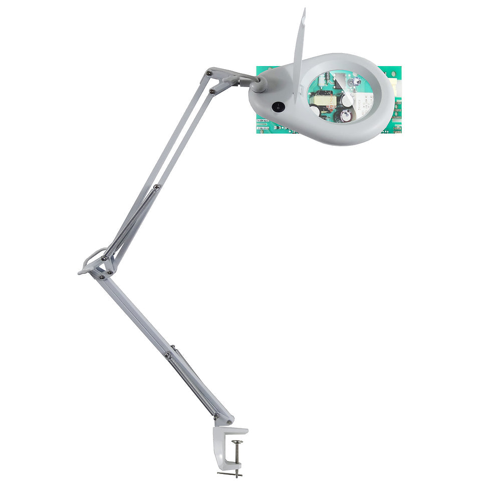 ZOOM Lampe architecte LED blanc