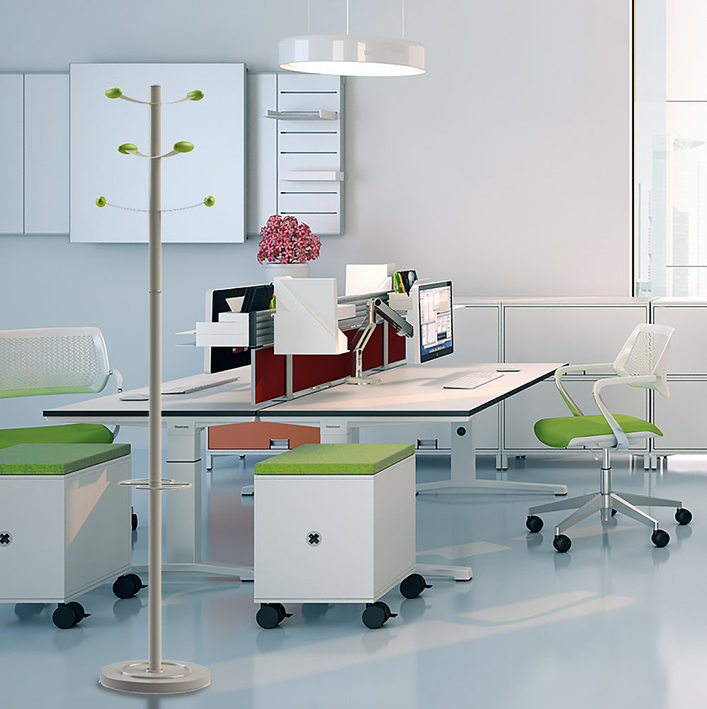 BOUQUET portemanteau gris / vert