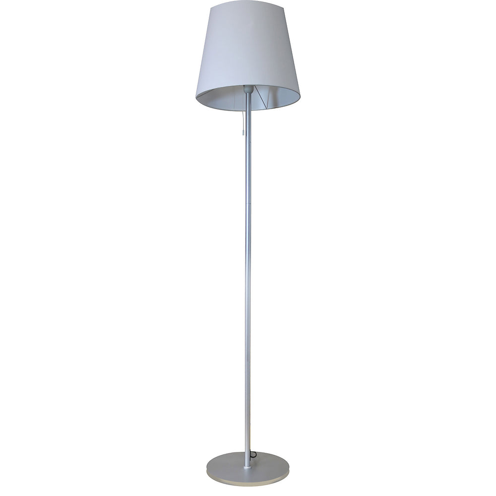 JAZZ lampe pliable LED blanc/gris métal - myunilux