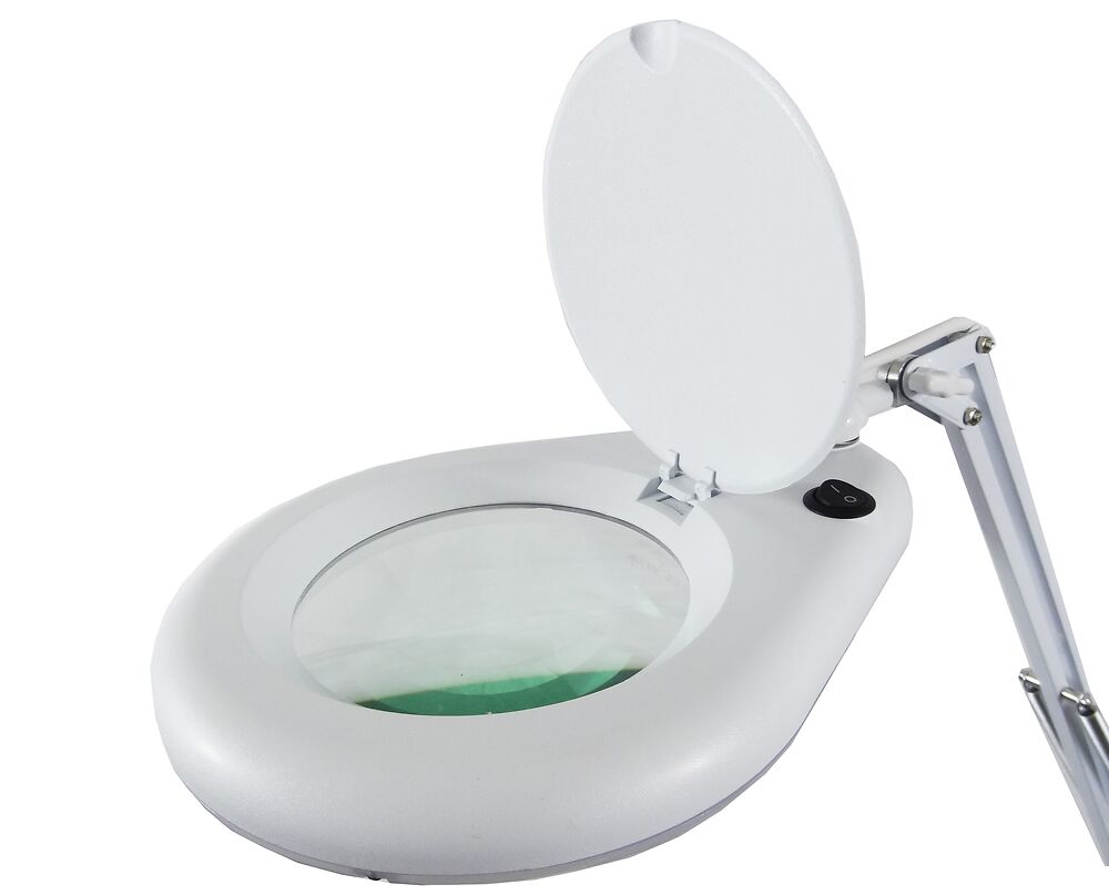 ZOOM Lampe architecte LED blanc