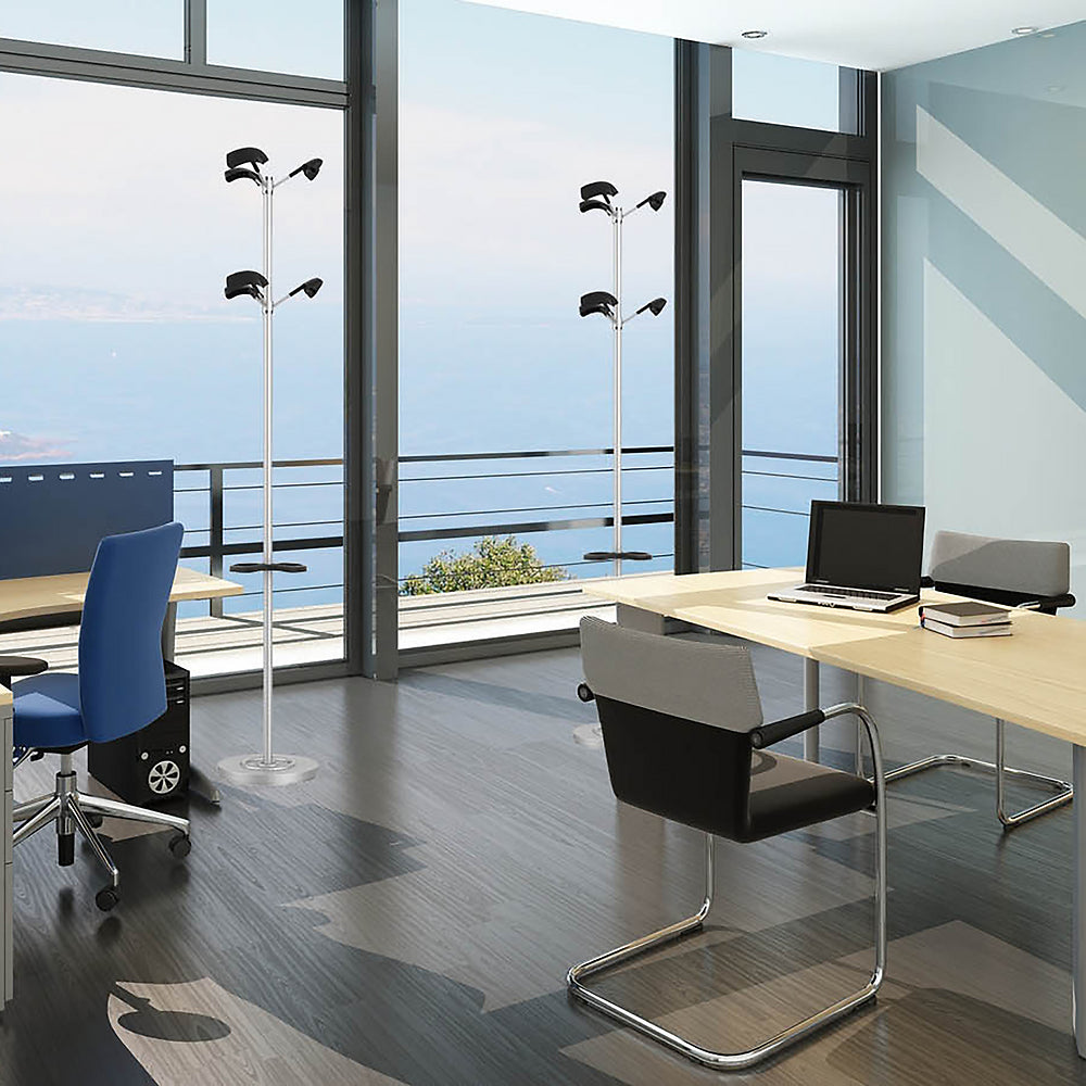 ADVANTAGE portemanteau noir/gris métal