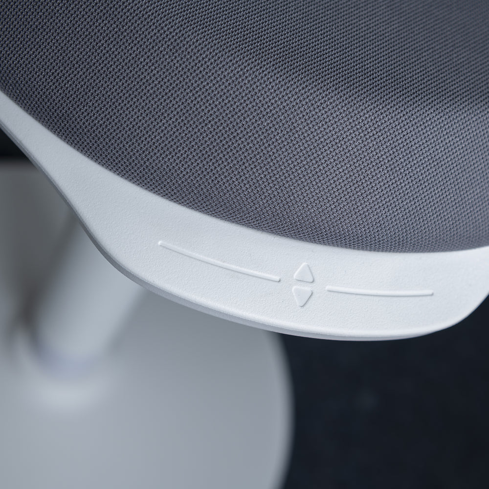 ERGO BOOST assise ergonomique blanc/gris
