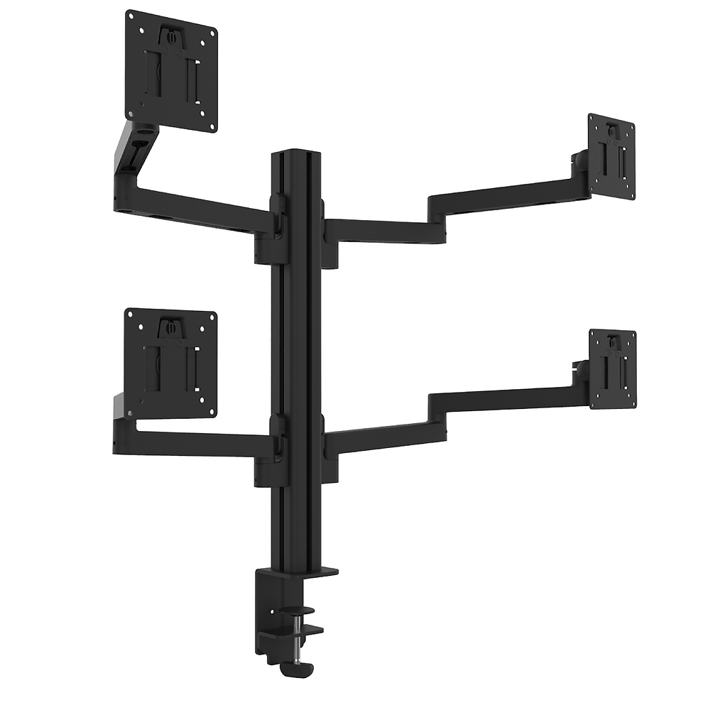 Kit mât 58cm double pince AXIO