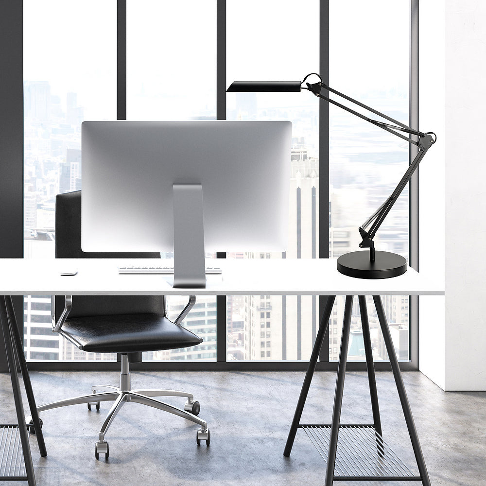 SWINGOLED lampe architecte LED noir