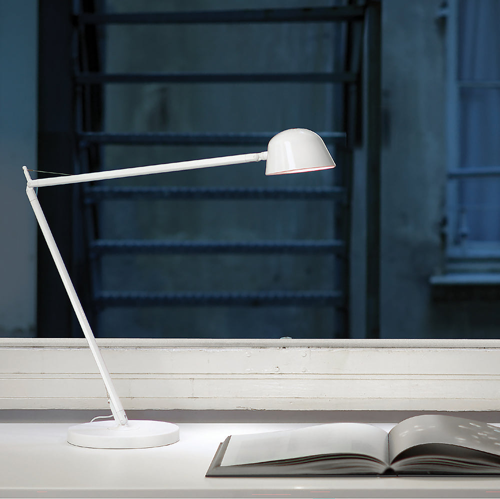 BAIA lampe architecte LED blanche