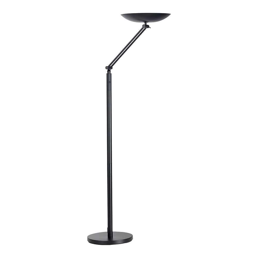 VARIALUX LED lampadaire articulé  à éclairage indirect noir