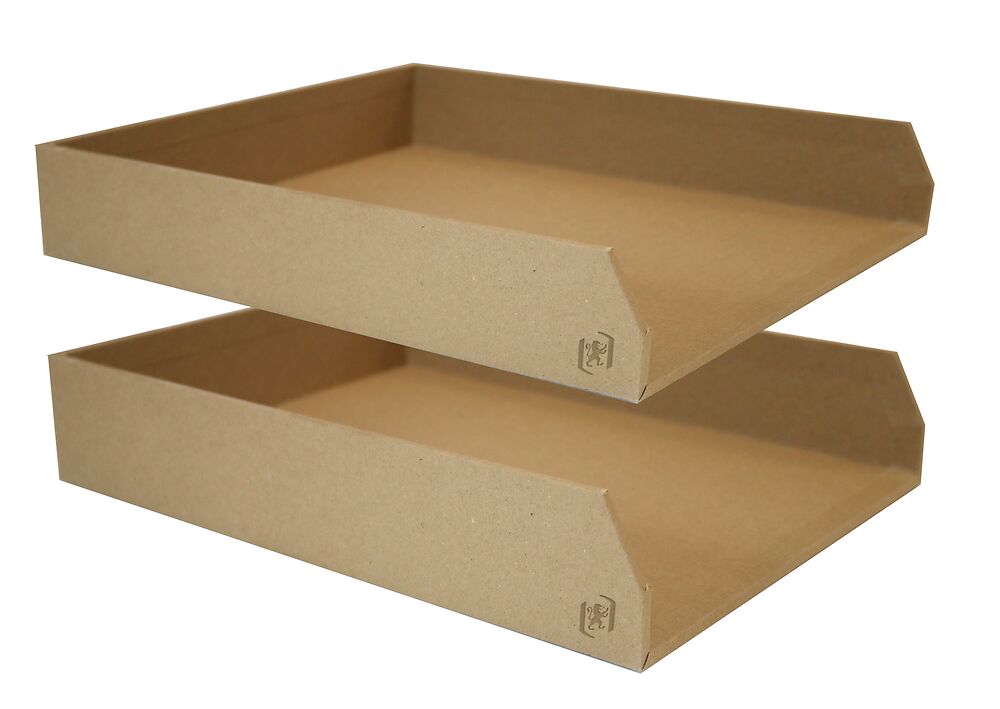 Corbeilles à papier en carton recyclé SAVANA