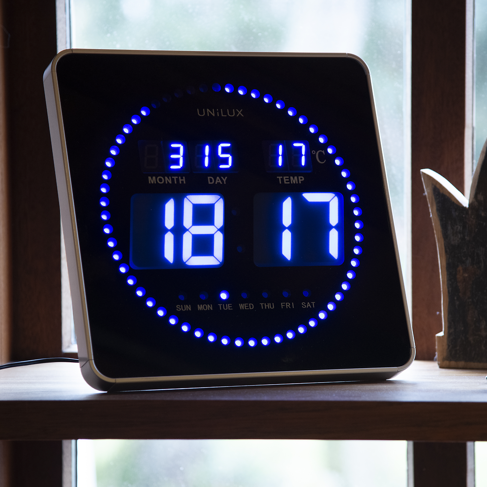 FLO LED LED wall clock - myunilux